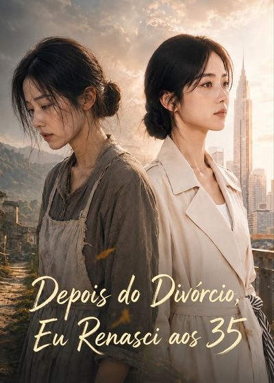 Capa da minissérie Depois do Divórcio Eu Renasci Aos 35