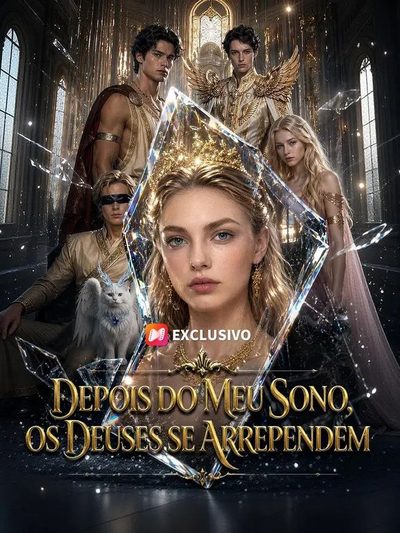 Capa da minissérie Depois do Meu Sono os Deuses Se Arrependem