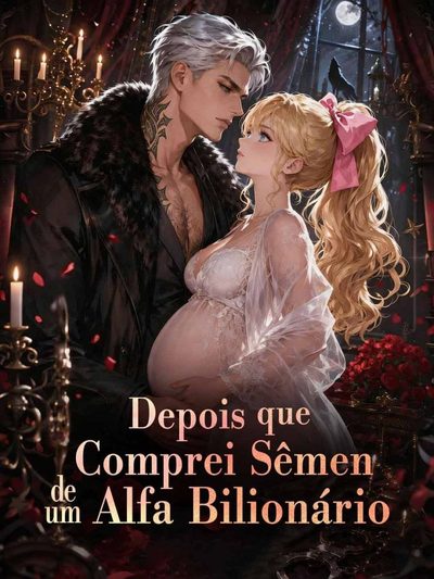 Capa da minissérie Depois que Comprei Sêmen de um Alfa Bilionário
