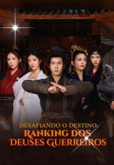 Capa da minissérie Desafiando o Destino: Ranking dos Deuses Guerreiros