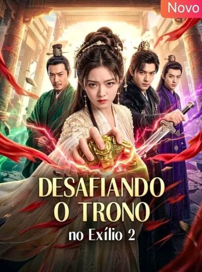 Capa da minissérie Desafiando o Trono no Exílio 2