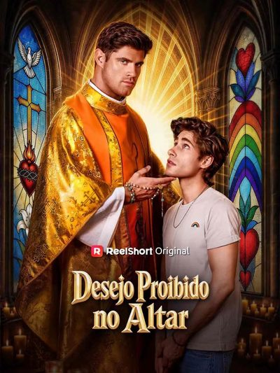 Capa da minissérie Desejo Proibido no Altar - Bl