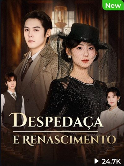 Capa da minissérie Despedaça e Renascimento