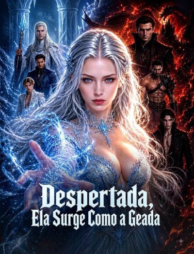Capa da minissérie Despertada, Ela Surge Como a Geada