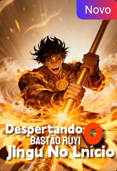 Capa da minissérie Despertando o Bastão Ruyi Jingu no Início