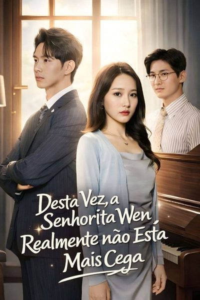 Capa da minissérie Desta Vez, a Senhorita Wen, Realmente Não Está Mais Cega
