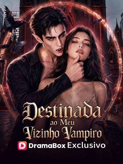 Capa da minissérie Destinada ao Meu Vizinho Vampiro