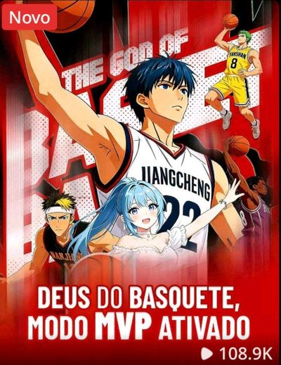 Capa da minissérie Deus do Basquete, Modo Mvp Ativado