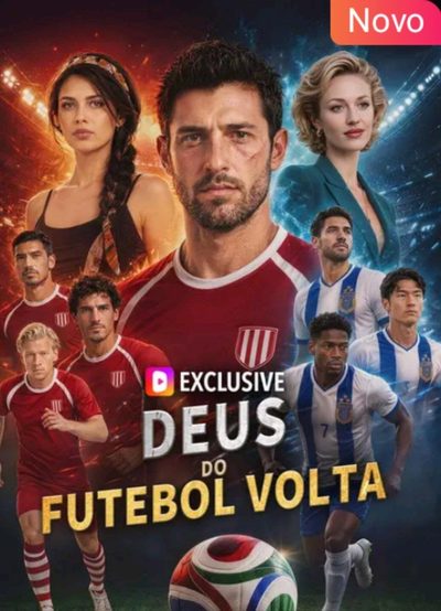 Capa da minissérie Deus do Futebol Volta