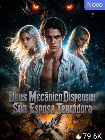 Capa da minissérie Deus Mecânico Dispensou Sua Esposa Tentadora