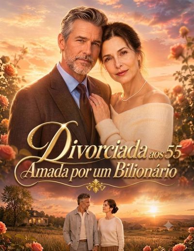 Capa da minissérie Divorciada Aos 55 Amada por um Bilionário
