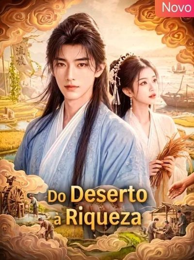 Capa da minissérie Do Deserto à Riqueza