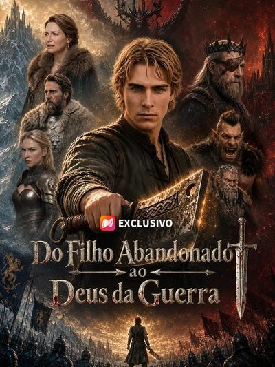 Capa da minissérie Do Filho Abandonado ao Deus da Guerra