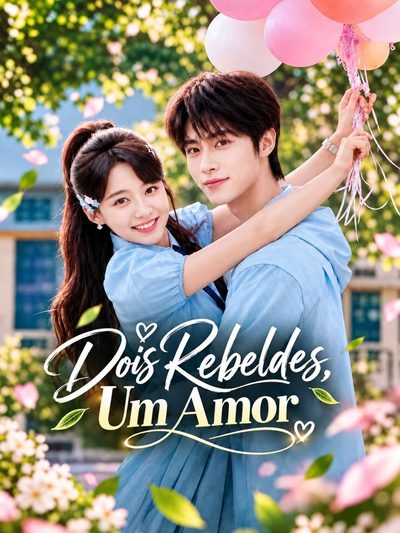 Capa da minissérie Dois Rebeldes, um Amor