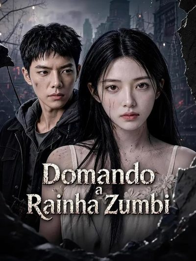 Capa da minissérie Domando a Rainha Zumbi