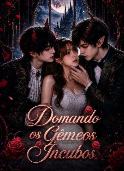 Capa da minissérie Domando os Gêmeos Íncubos Domando os Súcubos Gêmeos Taming The Twin Incubi