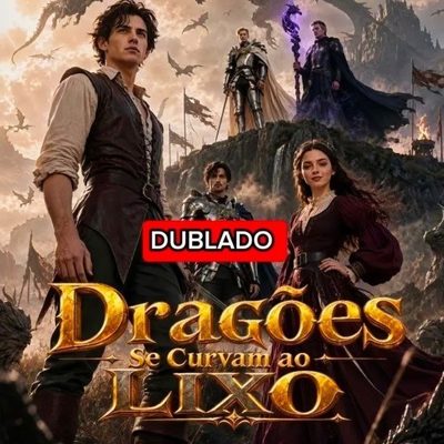 Capa da minissérie Dragões Se Curvam ao Lixo