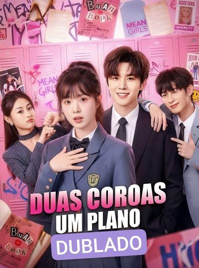 Capa da minissérie Duas Coroas um Plano