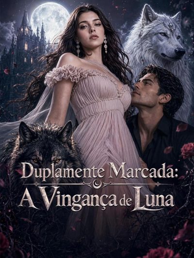 Capa da minissérie Duplamente Marcada : a Vingança de Luna