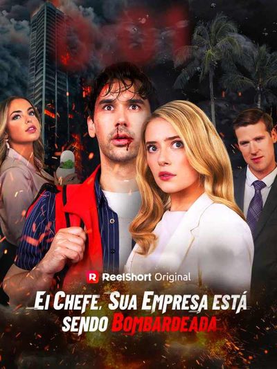 Capa da minissérie Ei Chefe, Sua Empresa Está Sendo Bombardeada -