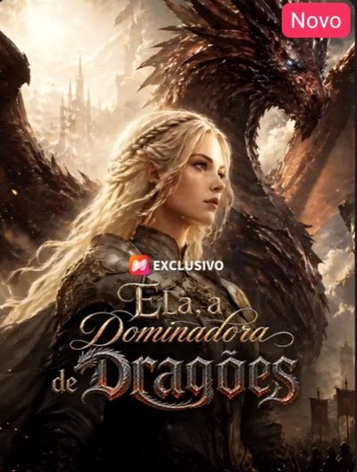 Capa da minissérie Ela, a Dominadora de Dragões