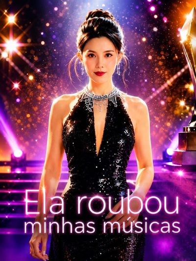 Capa da minissérie Ela Roubou Minhas Músicas