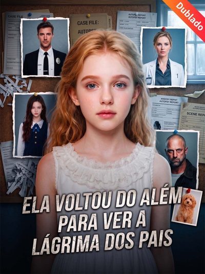 Capa da minissérie Ela Voltou do Além para Ver a Lágrima dos Pais