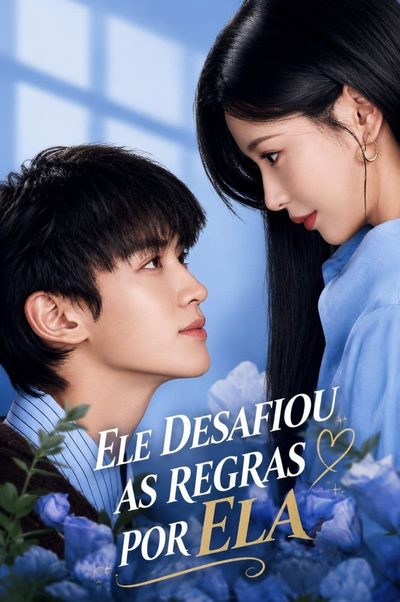 Capa da minissérie Ele Desafiou as Regras por Ela