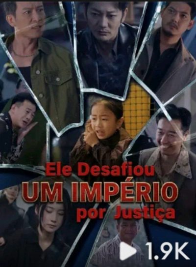 Capa da minissérie Ele Desafiou um Império por Justiça