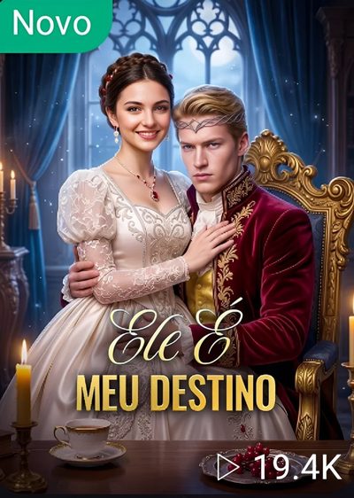 Capa da minissérie Ele É Meu Destino