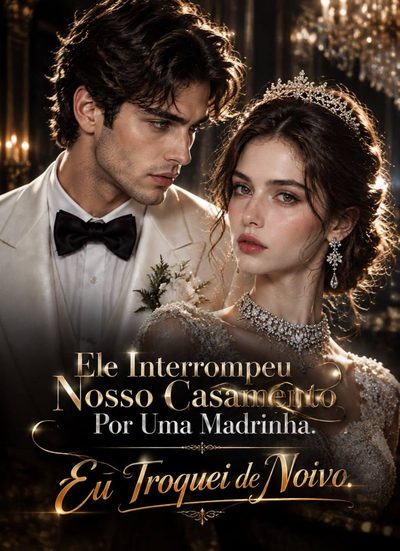 Capa da minissérie Ele Interrompeu Nosso Casamento por uma Madrinha. Eu Troquei de Noivo