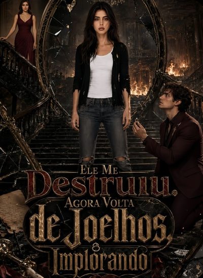 Capa da minissérie Ele Me Destruiu, Agora Volta de Joelhos, Implorando