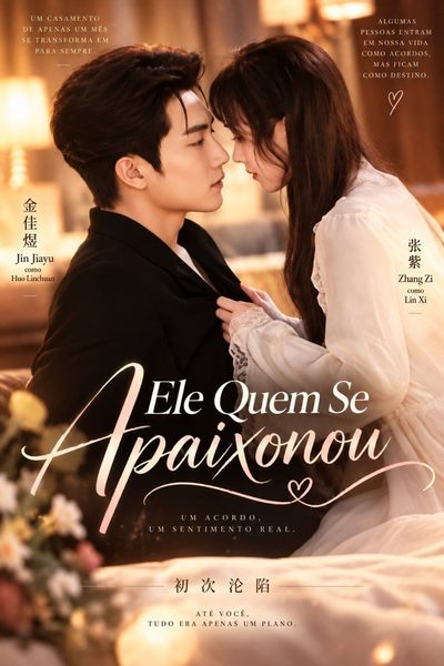 Capa da minissérie Ele Quem Se Apaixonou