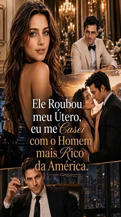 Capa da minissérie Ele Roubou meu Útero, eu me Casei com o Homem mais Rico da América