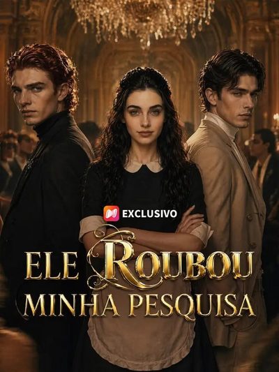 Capa da minissérie Ele Roubou Minha Pesquisa