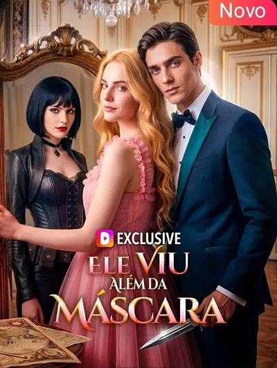 Capa da minissérie Ele Viu Além da Máscara