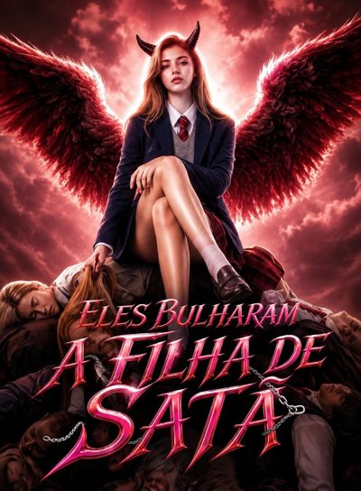 Capa da minissérie Eles Bulharam a Filha de Satã -