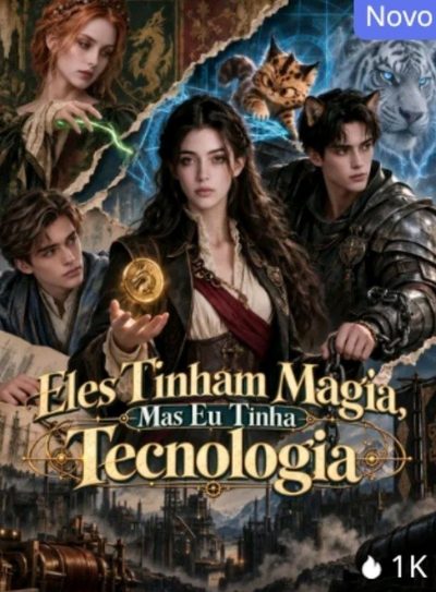Capa da minissérie Eles Tinham Magia, Mas Eu Tinha Tecnologia