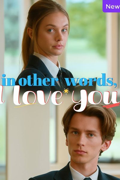 Capa da minissérie EM OUTRAS PALAVRAS, EU TE AMO In Other Words,I Love You