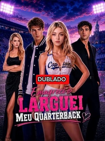 Capa da minissérie Emagreci e Larguei Meu Quarterback