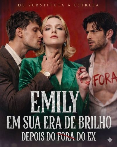 Capa da minissérie Emily EM SUA ERA DE brilho depois do fora do ex