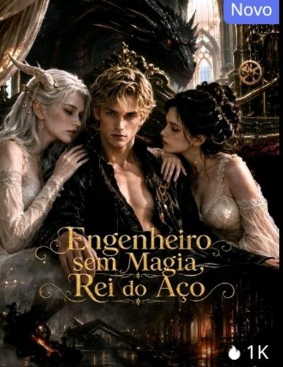 Capa da minissérie Engenheiro Sem Magia Rei do Aço