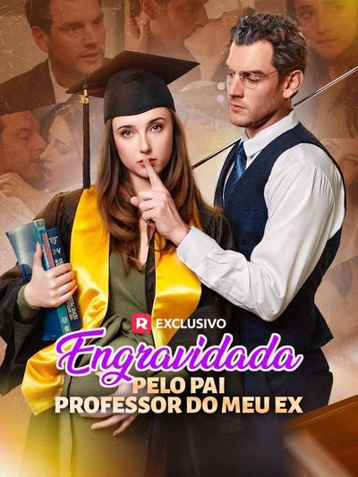 Capa da minissérie Engravidada Pelo Pai Professor do Meu Ex