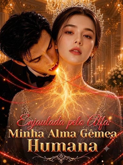Capa da minissérie Enjaulada Pelo Alfa Minha Alma Gêmea Humana