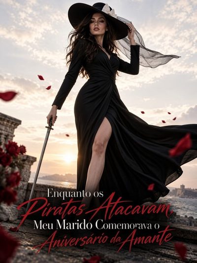 Capa da minissérie Enquanto os Piratas Atacavam Meu Marido Comemorava o Aniversário da Amante