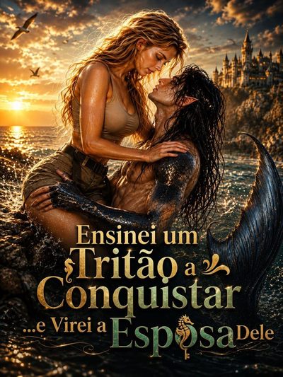 Capa da minissérie Ensinei um Tritão a Conquistar ... e Virei a Esposa Dele