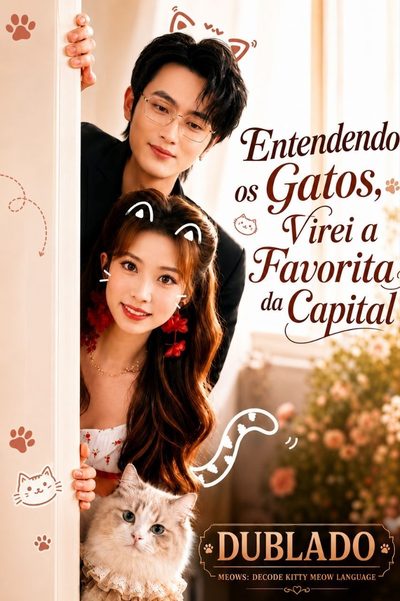 Capa da minissérie Entendendo os Gatos, Virei a Favorita da Capital Entendendo Miaus em Quioto