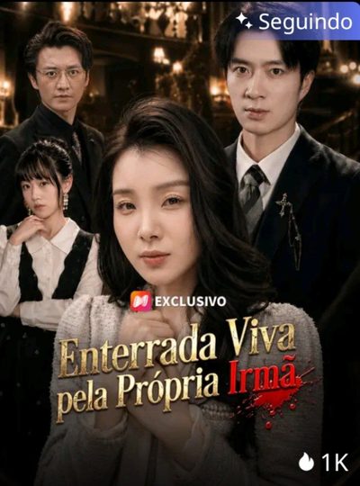 Capa da minissérie Enterrada Viva Pela Própria Irmã