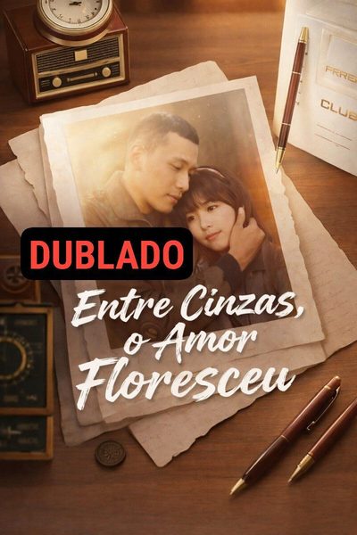 Capa da minissérie Entre Cinzas, o Amor Floresceu