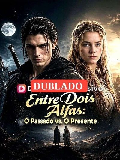 Capa da minissérie Entre Dois Alfas: o Passado Vs. o Presente